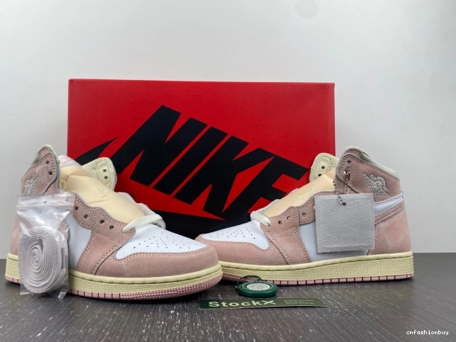 (Women's) FD2596-600 Retro Air 1 Washed OG Pink Jordan High 0723